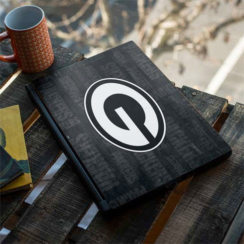 NFL Green Bay Packers Black & White MSI GS65 Stealth Laptop Skin