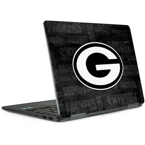 NFL Green Bay Packers Black & White Notebook 9 Pro 13in (2017) Skin