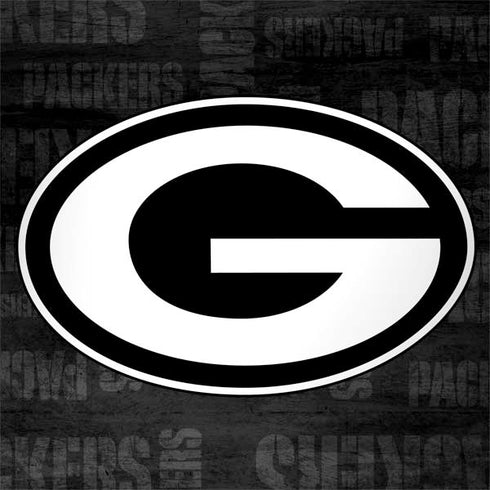 NFL Green Bay Packers Black & White Notebook 9 Pro 13in (2017) Skin