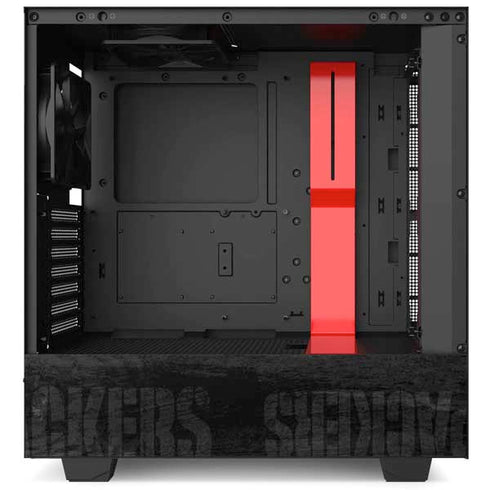 NFL Green Bay Packers Black & White NZXT H510 Compact ATX Mid-Tower Case Skin