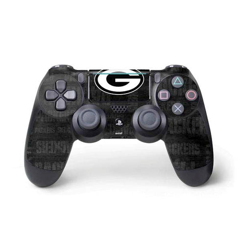 NFL Green Bay Packers Black & White PS4 Pro/Slim Controller Skin