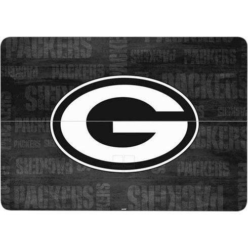 NFL Green Bay Packers Black & White Surface Laptop Studio Skin