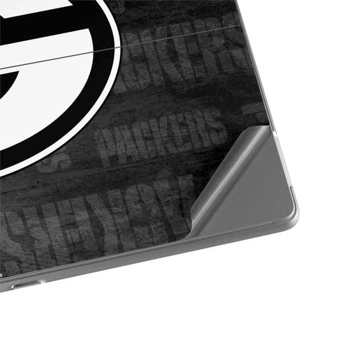 NFL Green Bay Packers Black & White Surface Pro 8 Skin