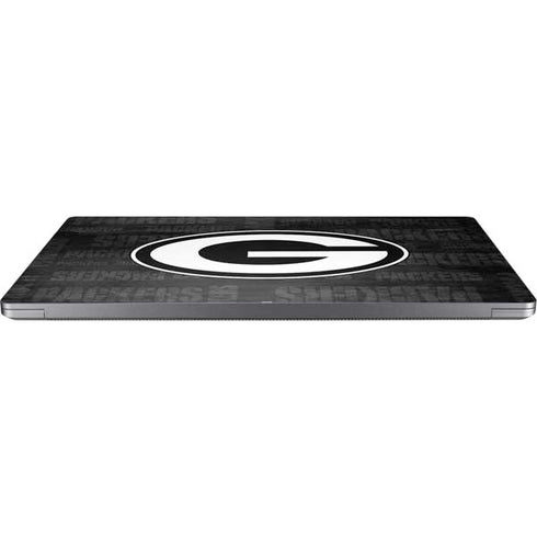 NFL Green Bay Packers Black & White Universal Laptop 11in (8.8 x 6.2in) Skin