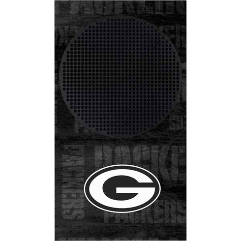 NFL Green Bay Packers Black & White Xbox Series S Bundle Skin