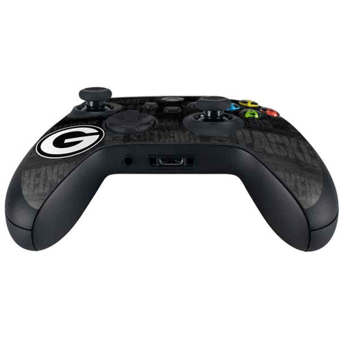 NFL Green Bay Packers Black & White Xbox Series X Controller Skin