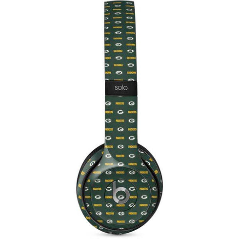 NFL Green Bay Packers Blitz Series Beats Solo 2 Wired Skin