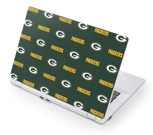 NFL Green Bay Packers Blitz Series Acer Chromebook Skin