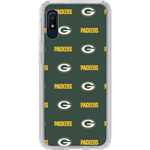NFL Green Bay Packers Blitz Series Galaxy A10e Clear Case