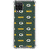 NFL Green Bay Packers Blitz Series Galaxy A12 Clear Case