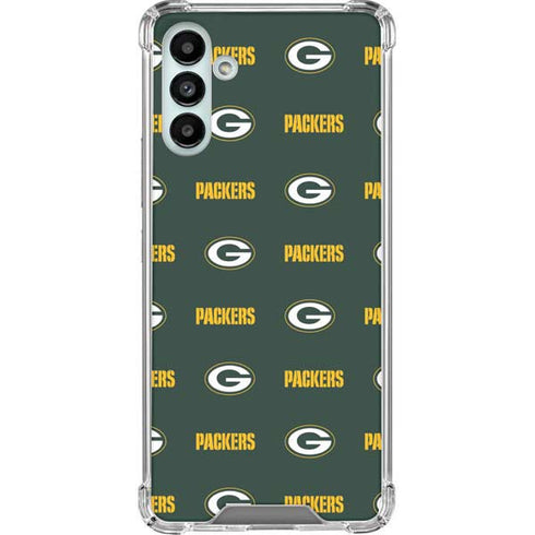 NFL Green Bay Packers Blitz Series Galaxy A13 5G Clear Case