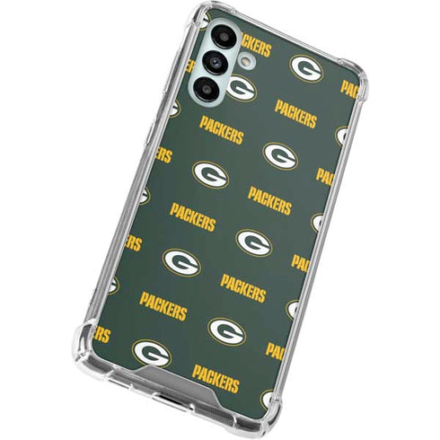 NFL Green Bay Packers Blitz Series Galaxy A13 5G Clear Case