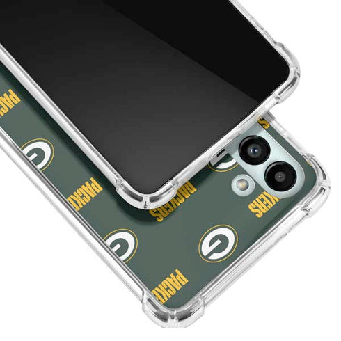 NFL Green Bay Packers Blitz Series Galaxy A13 5G Clear Case