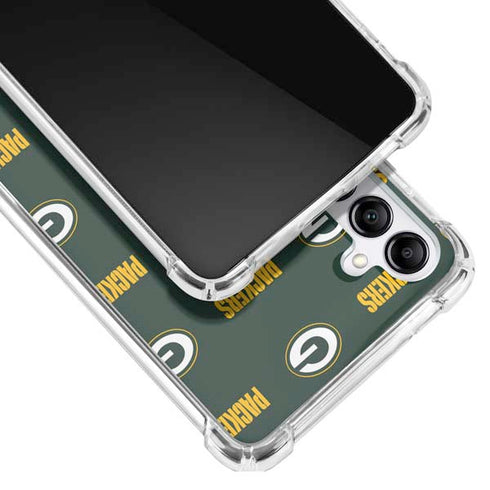 NFL Green Bay Packers Blitz Series Galaxy A14 5G Clear Case
