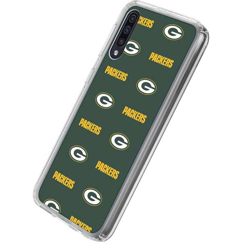 NFL Green Bay Packers Blitz Series Galaxy A50 Clear Case