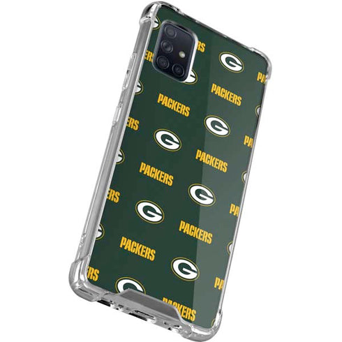 NFL Green Bay Packers Blitz Series Galaxy A51 5G Clear Case
