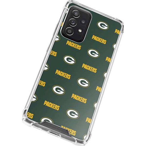 NFL Green Bay Packers Blitz Series Galaxy A52 5G Clear Case