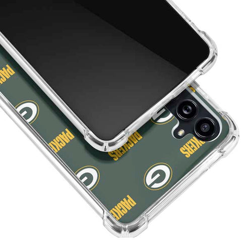 NFL Green Bay Packers Blitz Series Galaxy A54 5G Clear Case