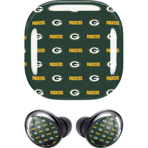 NFL Green Bay Packers Blitz Series Galaxy Buds Pro Skin