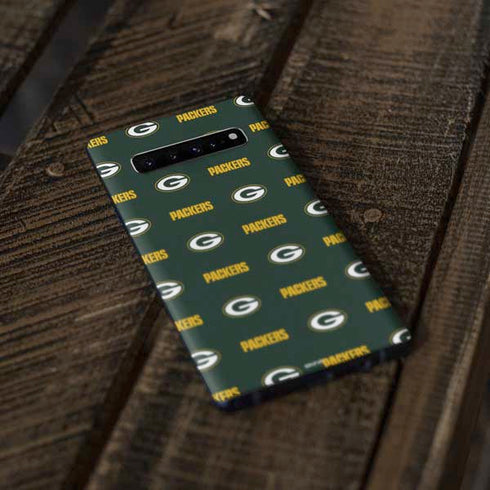NFL Green Bay Packers Blitz Series Galaxy S10 Skin