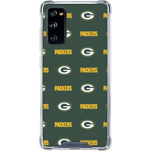 NFL Green Bay Packers Blitz Series Galaxy S20 FE Clear Case