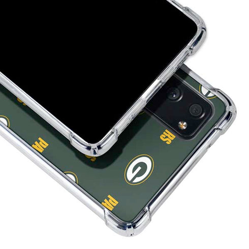 NFL Green Bay Packers Blitz Series Galaxy S20 FE Clear Case