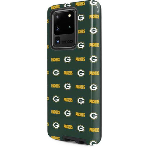 NFL Green Bay Packers Blitz Series Galaxy S20 Ultra 5G Pro Case