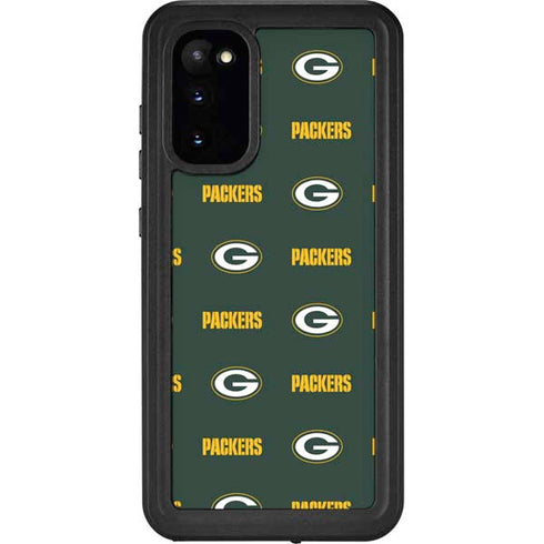 NFL Green Bay Packers Blitz Series Galaxy S20 Waterproof Case