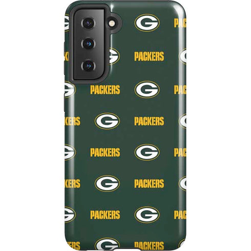 NFL Green Bay Packers Blitz Series Galaxy S21 5G Pro Case