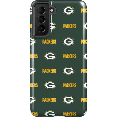 NFL Green Bay Packers Blitz Series Galaxy S21 Plus 5G Pro Case