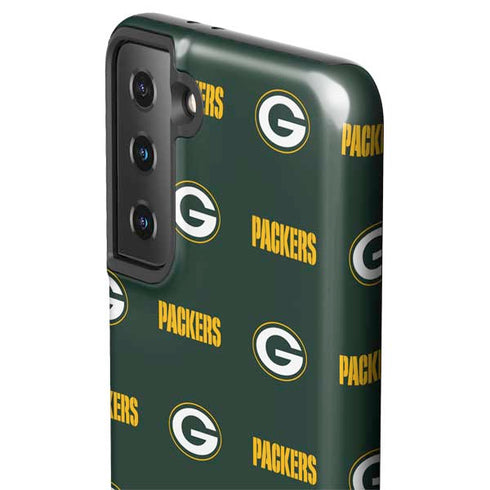 NFL Green Bay Packers Blitz Series Galaxy S21 Plus 5G Pro Case