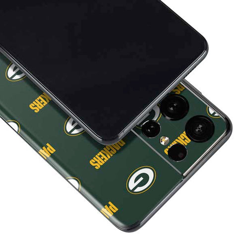 NFL Green Bay Packers Blitz Series Galaxy S21 Ultra 5G Skin