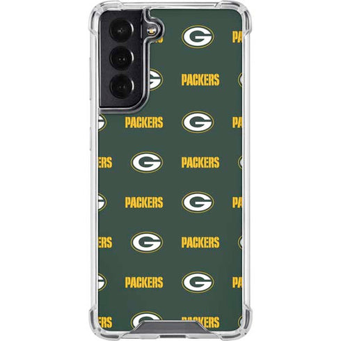 NFL Green Bay Packers Blitz Series Galaxy S22 Clear Case
