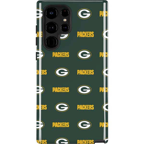 NFL Green Bay Packers Blitz Series Galaxy S22 Ultra Pro Case