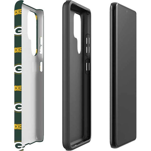 NFL Green Bay Packers Blitz Series Galaxy S22 Ultra Pro Case