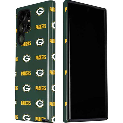 NFL Green Bay Packers Blitz Series Galaxy S22 Ultra Pro Case