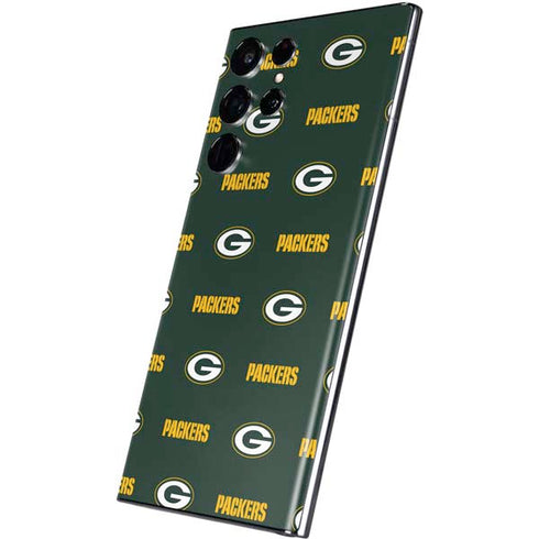 NFL Green Bay Packers Blitz Series Galaxy S22 Ultra Skin