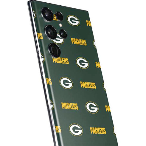 NFL Green Bay Packers Blitz Series Galaxy S22 Ultra Skin
