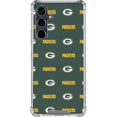NFL Green Bay Packers Blitz Series Galaxy S23 FE Clear Case