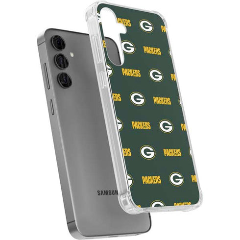 NFL Green Bay Packers Blitz Series Galaxy S24 Plus Clear Case