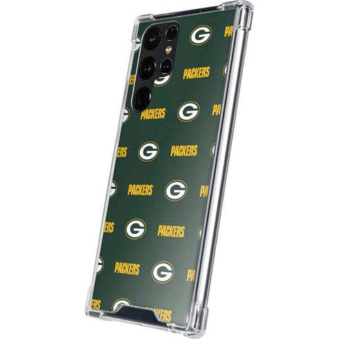 NFL Green Bay Packers Blitz Series Galaxy S24 Ultra Clear Case