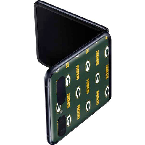NFL Green Bay Packers Blitz Series Galaxy Z Flip Skin