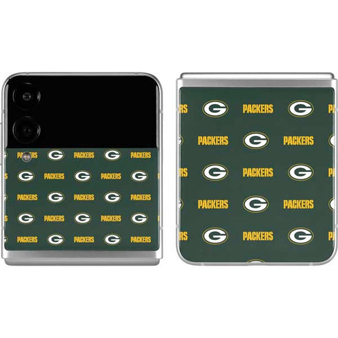 NFL Green Bay Packers Blitz Series Galaxy Z Flip4 5G Skin