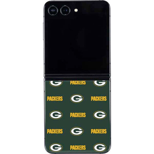 NFL Green Bay Packers Blitz Series Galaxy Z Flip5 5G Skin