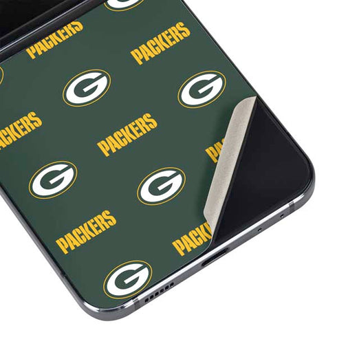 NFL Green Bay Packers Blitz Series Galaxy Z Flip5 5G Skin