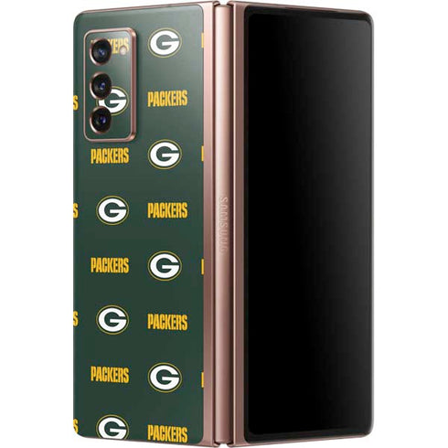 NFL Green Bay Packers Blitz Series Galaxy Z Fold2 5G Skin