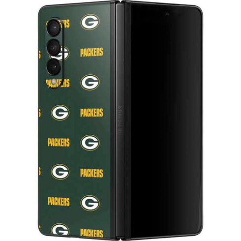 NFL Green Bay Packers Blitz Series Galaxy Z Fold3 5G Skin