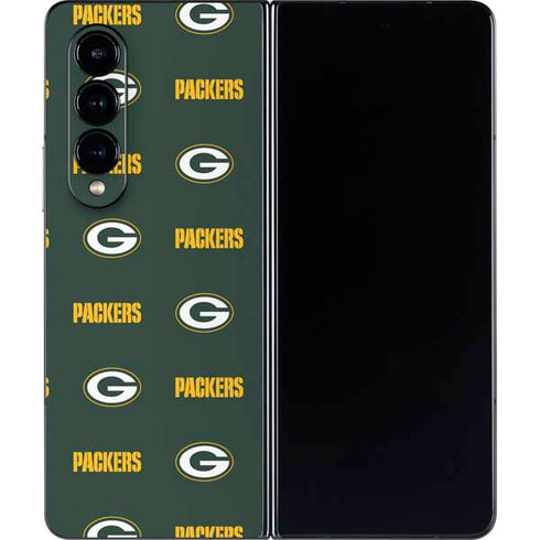 NFL Green Bay Packers Blitz Series Galaxy Z Fold4 5G Skin