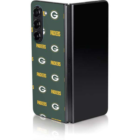 NFL Green Bay Packers Blitz Series Galaxy Z Fold5 5G Skin