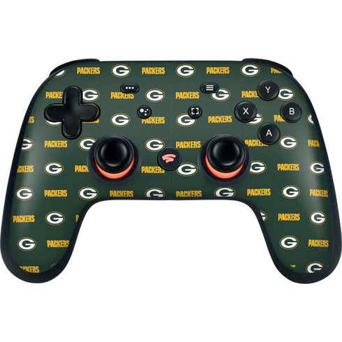NFL Green Bay Packers Blitz Series Google Stadia Controller Skin